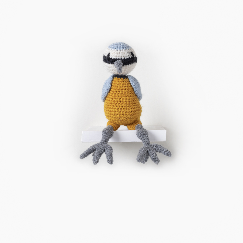 Desmond the Blue Tit Crochet Pattern